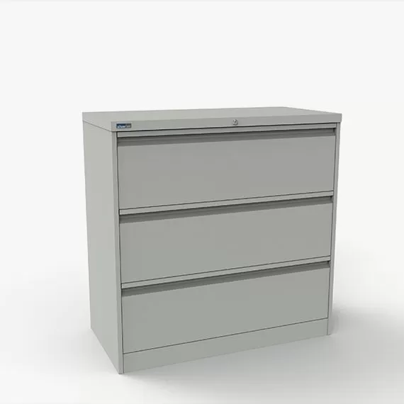 M:Line Side Filer - 3 drawer 1000mm wide