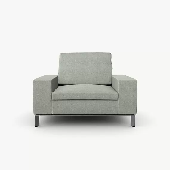 SLW01 Stirling Single Seat With Arms