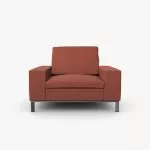 SLW01 Stirling Single Seat With Arms