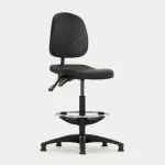 T100IND Industrial No Arms Square Seat and Back, Draughtsman