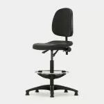 T100IND Industrial No Arms Square Seat and Back, Draughtsman