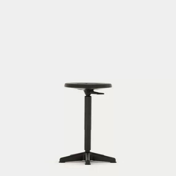 T40IND Industrial No Arms Round Seat Stool