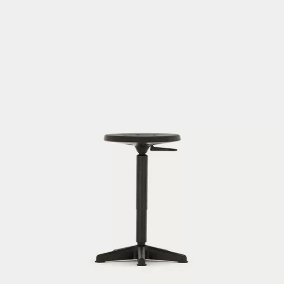 T40IND Industrial No Arms Round Seat Stool