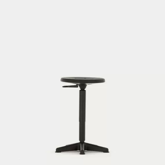 T40IND Industrial No Arms Round Seat Stool