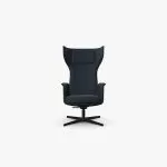 TAR405 Tarry Wing Lounge Chair With 4 Star Swivel Base