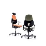 FLO - HBAH - Highback Swivel Ergonomic Task Armchair With Headrest