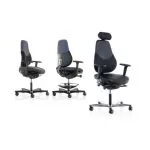 FLO - MBAH - Midback Swivel Ergonomic Task Armchair With Headrest