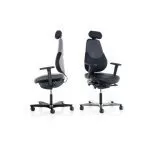 FLO - HBH - Highback Swivel Ergonomic Task Chair With Headrest