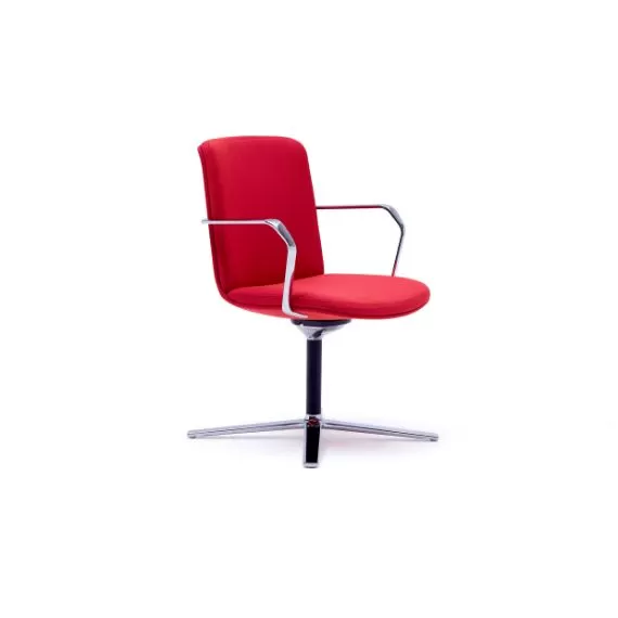 CALDER - MBS4 - Midback Swivel Chair With Tilt Mechanism On 4 Star Base