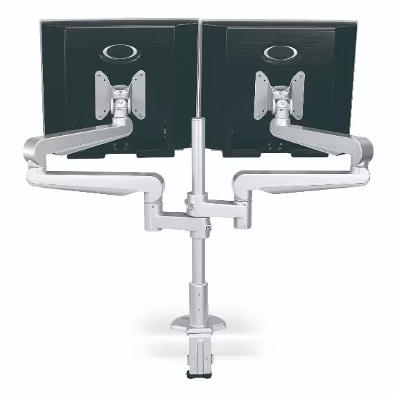 CMS3055S -  Ascend Multimount Double Screen with Desk Clamp