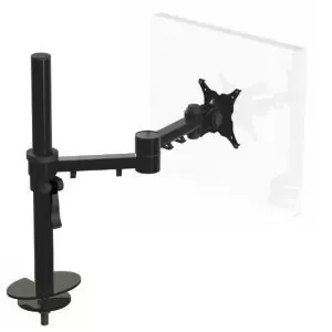 STREAMCOMB02B - Stream Plus 2 Beam Monitor Arm with Through Desk Fixing