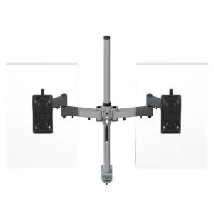 XSTREAM2PMCOMB03S - X-Stream Dual Beam Monitor Arm, Mounted on a Stream Pole with Baby C Clamp Fixing