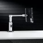 XSTREAMCOMB01S - X-Stream Single Beam Monitor Arm with Through Desk and Clamp Fixing