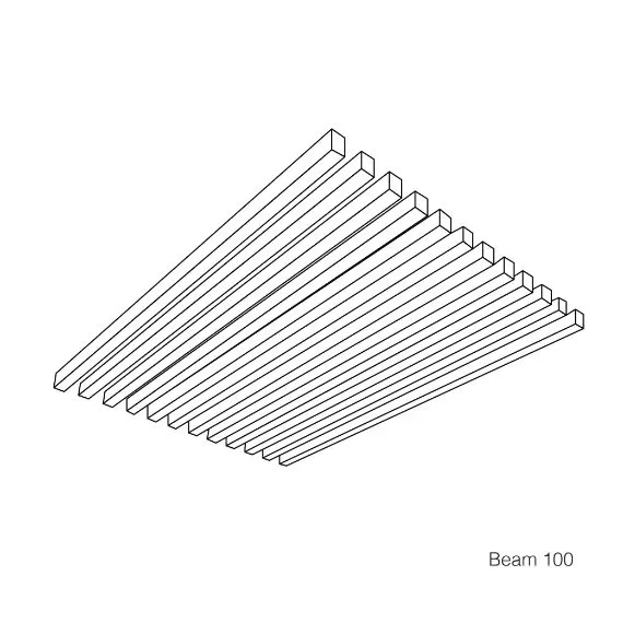 FRBDF100 Frontier Acoustic Raft Beam Direct Fix