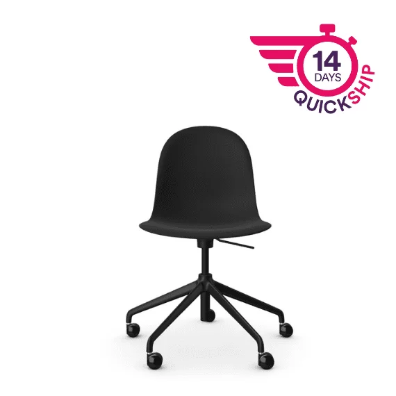 KIN105 - Kin Side Chair, 5 Star Swivel Base