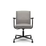 853MB8 - Cypher Medium Back Conference Chair with Tech Arm and 5 Star Base