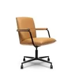 853MB8 - Cypher Medium Back Conference Chair with Tech Arm and 5 Star Base