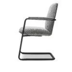 810LB7 - Cypher Stackable Cantilever Chair Medium Back with Pro Arms