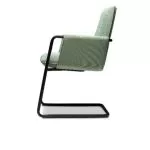 810MB7 - Cypher Stackable Cantilever Chair Medium Back with Pro Arms