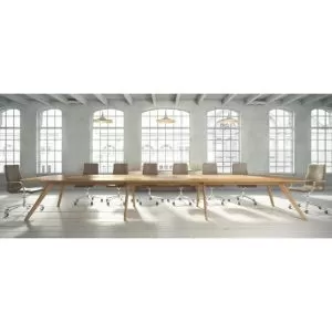 V507R7214 - Vantage Desk Height Soft Rectangular Table 6000mm x 1400mm - 20-22 Seater