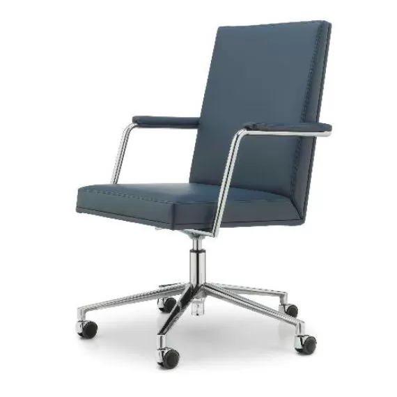 951MB7 - Precept Medium Back Conference Chair on Castors