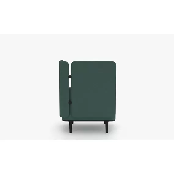 MTE-BCSL01 Single Seater Sofa with Rear and Left Hand Corner Screen