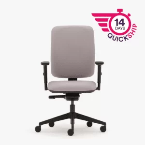 PP80HA Pluto Plus Height Adjustable Arms, High Back, Standard Seat Width, Sychronised Mechanism